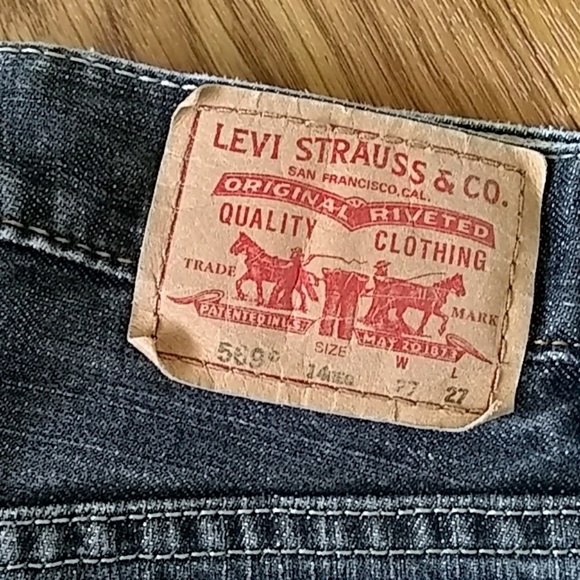 Levi's 569 Jeans 27x27 14Reg - Picture 3 of 5